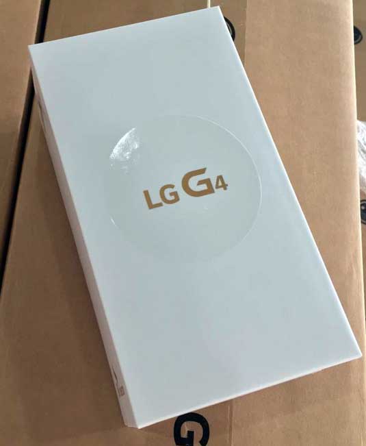 جعبه LG G4 - جعبه ال جی جی 4