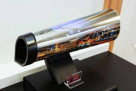 تلویزیون اولد ال جی - LG's 18-inch rollable OLED