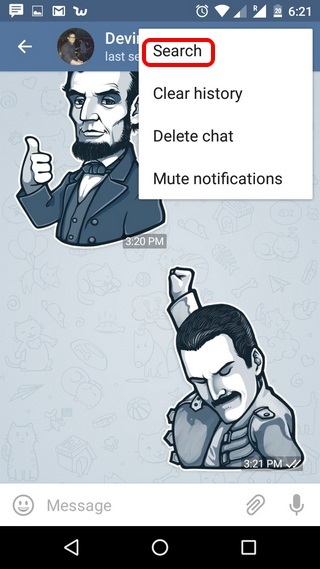 ترفند جالب تلگرام