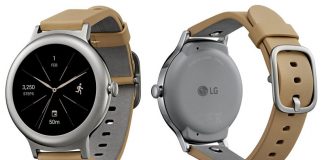 ارائه تصویر رسمی LG Watch Style نقره‌ای و رز-گلد