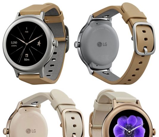 ارائه تصویر رسمی LG Watch Style نقره‌ای و رز-گلد