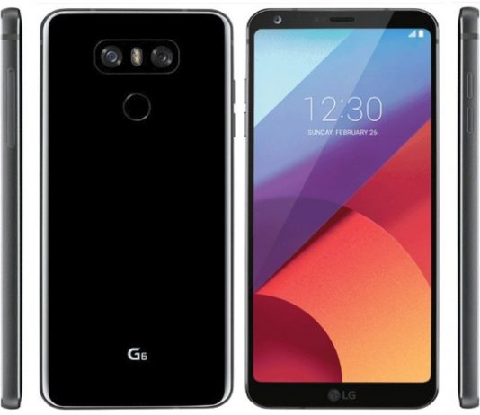 انتشار عکس رسمی LG G6 به رنگ مشکی براق