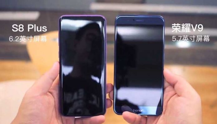 سایز و طراحی Galaxy S8 و +S8 در مقایسه با رقبا (ویدئو)