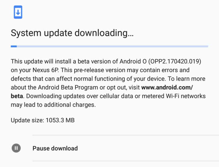 آپدیت Android را می‌توانید به زودی Pause کنید!