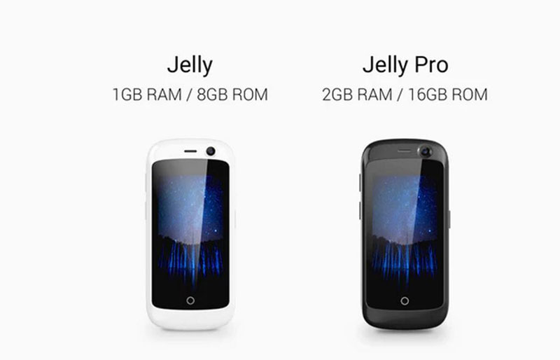 به دنبال گوشی کوچک 4G هستید؟ Jelly را با اندروید 7 ببینید