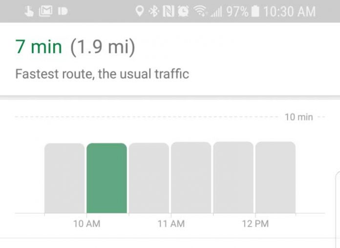 با گوگل مپ جدید به موقع راه بیفتید تا به ترافیک نخورید
