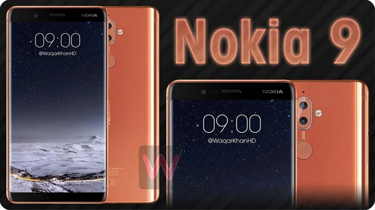 عکس‌هایی از Nokia 9 با صفحه‌نمایش فول‌اسکرین