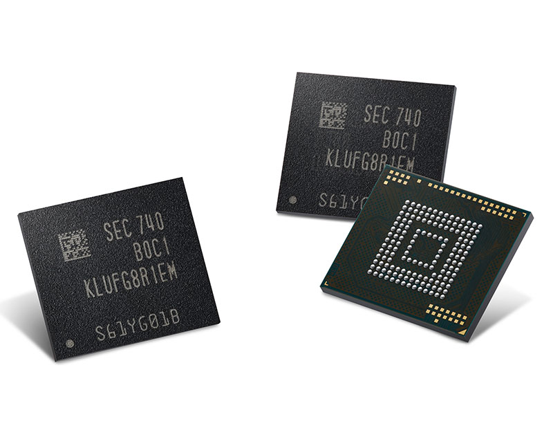 تولید حافظه 512 گیگابایتی سامسونگ: گلکسی S9 رکوردشکنی می‌کند؟