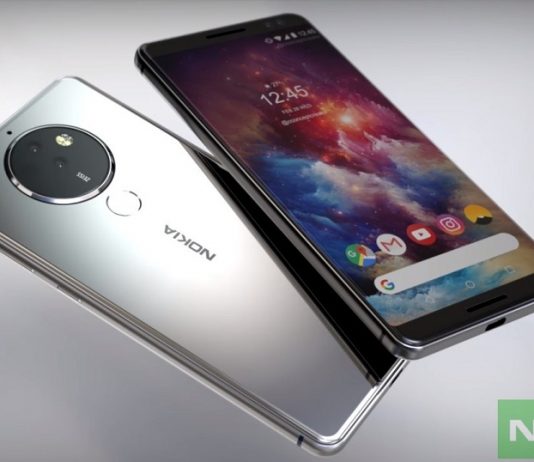 گوشی 5 دوربین نوکیا با نام Nokia 8 Pro‌ می‌آید