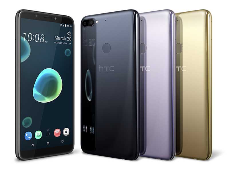 دیزایر HTC هم 18:9 شد: معرفی دیزایر 12 و 12 پلاس