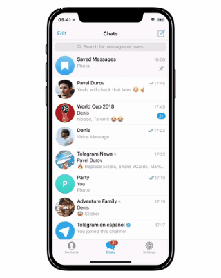 آخرین آپدیت تلگرام :‌ unread کردن پیام‌ها، تعویض مدیا و پخش سریع صدا