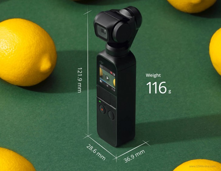 DJI Osmo Pocket کوچک‌ترین دوربین 4K با گیمبال 3 جهته