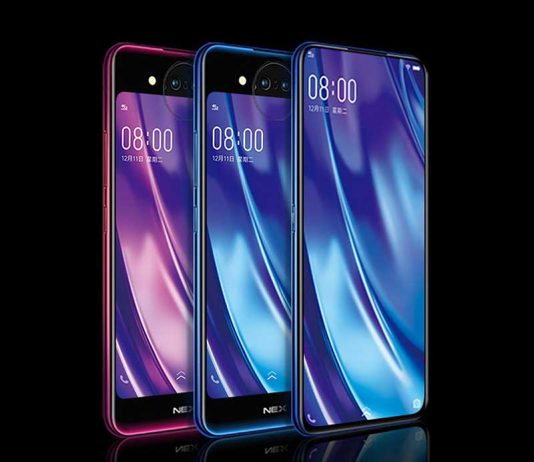 Vivo NEX Dual Dispaly اسمارت‌فونی با دو صفحه‌نمایش و سه دوربین