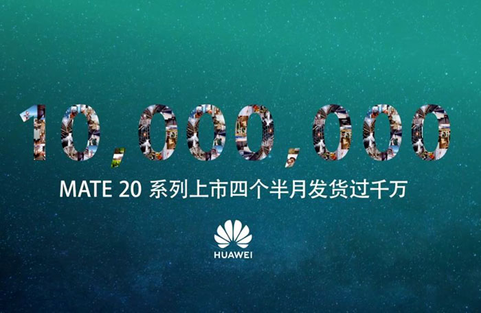 Huawei Mate 20 به فروش 10 میلیونی دست یافت