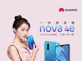 هواوی nova 4e میان‌رده‌ای با Kirin 710‌ و سلفی 32MP