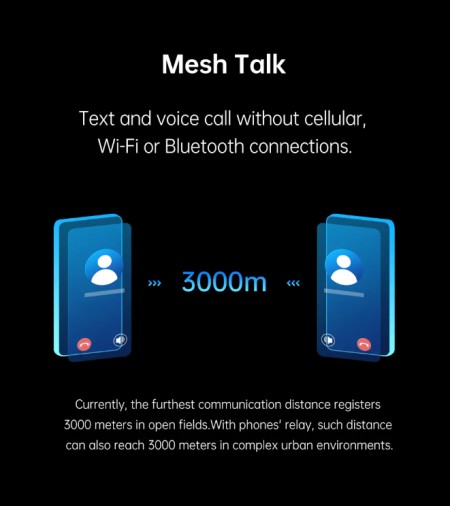 با Oppo MeshTalk بدون آنتن و اینترنت، تماس بگیرید و پیام بفرستید!