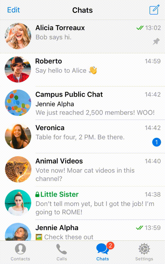 جدیدترین آپدیت تلگرام یافتن افراد و گروه‌های نزدیک به شما