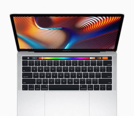 MacBook Pro 13 جدید با تاچ‌بار و CPU جدید