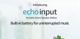 آمازون Echo Input اولین اکوی باتری دار