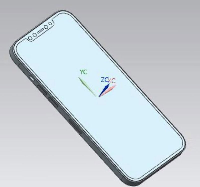 طراحی کامل iPhone 12 Pro Max با یک رندر CAD لو رفت!