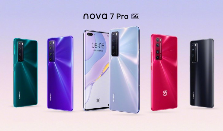 خانواده نوا 7 آمدند: nova 7 SE ،nova 7 و nova 7 Pro