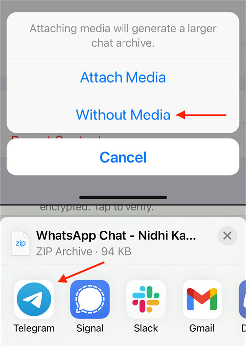 چگونه چت واتساپ را به تلگرام منتقل کنیم؟ (اندروید و iOS)