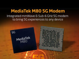 MediaTek M80 مودم 5G با امکان کارکرد در شبکه mmWave