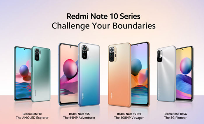 خانواده Redmi Note 10 آمدند: از Pro تا 5G