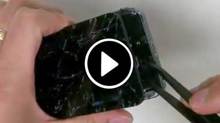 تعویض صفحه‌نمایش شکسته iPhone 5S