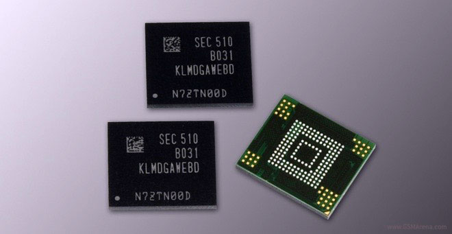 128 گیگابایت - حافظه داخلی 128 گیگابایتی NAND سامسونگ