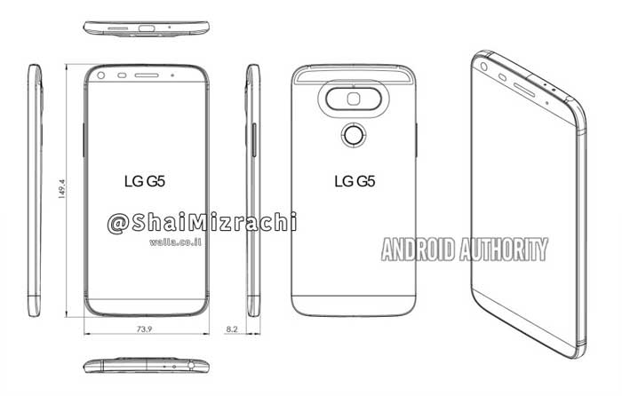 LG G5 - تصاویر طرح ال جی g5