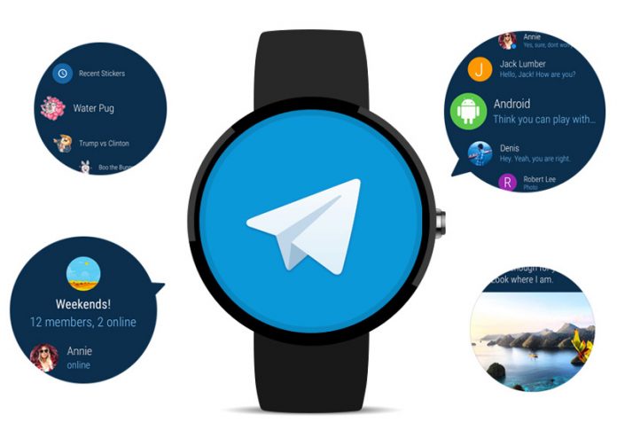 اپلیکیشن تلگرام برای ساعت‌های هوشمند عرضه شد