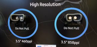معرفی صفحه‌نمایش VR سامسونگ با 3.5 برابر پیکسل بیشتر