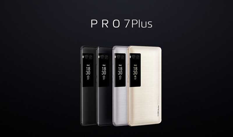معرفی رسمی میزو Pro 7 و میزو Pro 7 Plus دو صفحه‌نمایش و دو دوربین