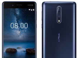 مشخصات و عکس رسمی Nokia8 در دو رنگ آبی و سفید