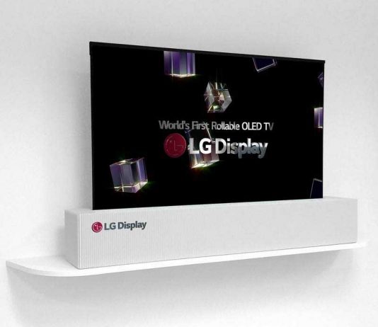 معرفی تلویزیون OLED قابل رول شدن 65 اینچی LG