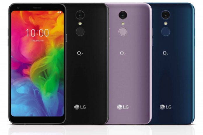 سه‌گانه LG Q7 رونمائی شدند: معمولی، آلفا، پلاس