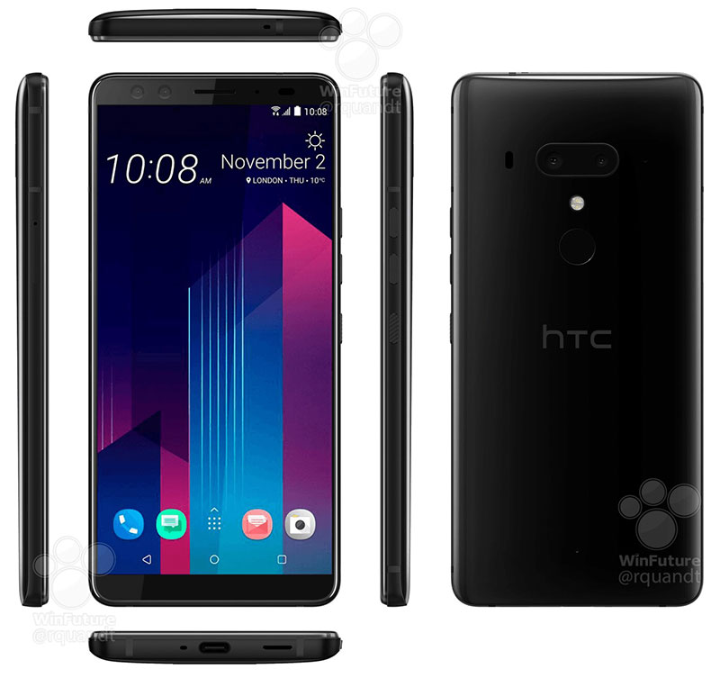 HTC ناخواسته U12 پلاس را کامل لو داد