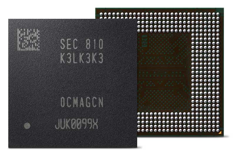 معرفی اولین حافظه 8 گیگابیتی LPDDR5 سامسونگ