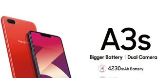 Oppo A3s با صفحه‌نمایش 6.2 اینچی فقط 160 دلار