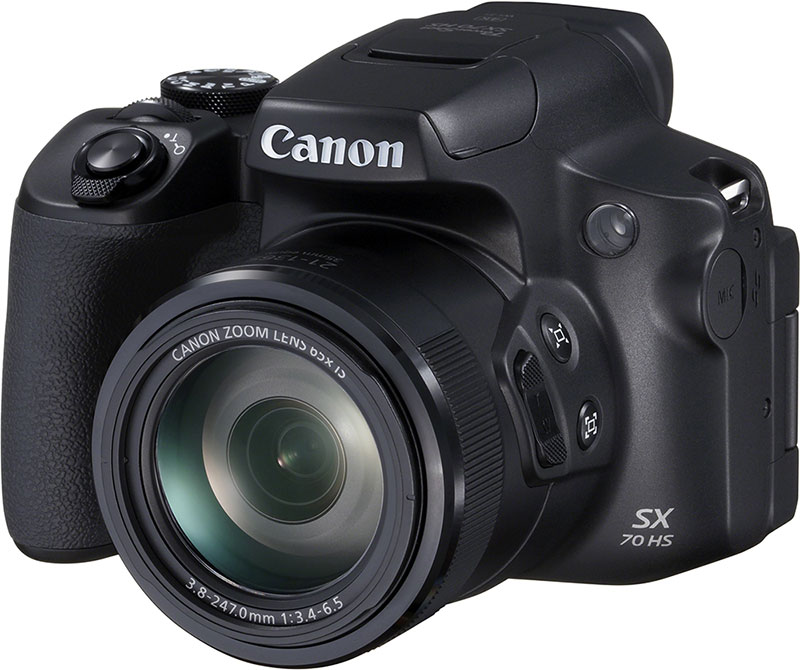 کانن SX70 HS دوربینی با 65 برابر زوم و قیمت 550 دلاری