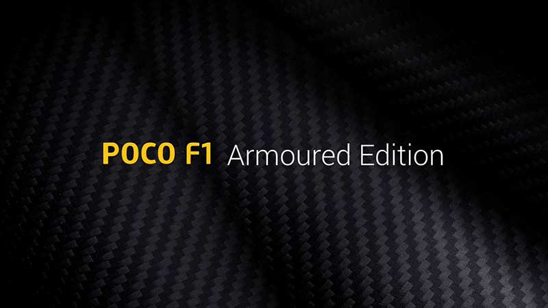 معرفی نسخه 128GB پوکو F1 نسخه Armoured Edition