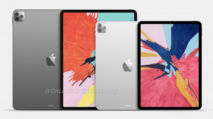 اولین تصاویر از خانواده iPad Pro 2020 با سه دوربین