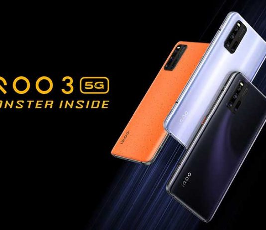 iQOO 3 اسمارت‌فون گیمینگ با SD865 و شارژر 55 واتی