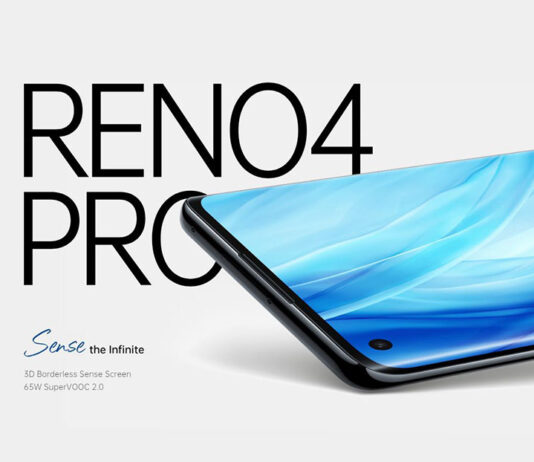 Oppo Reno 4 Pro با پردازنده SD720G و صفحه‌نمایش 6.5 اینچی