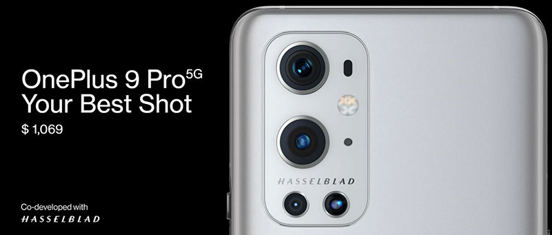 OnePlus 9 Pro‌ با دوربین هاسلبلاد و شارژر بی‌سیم 50 واتی